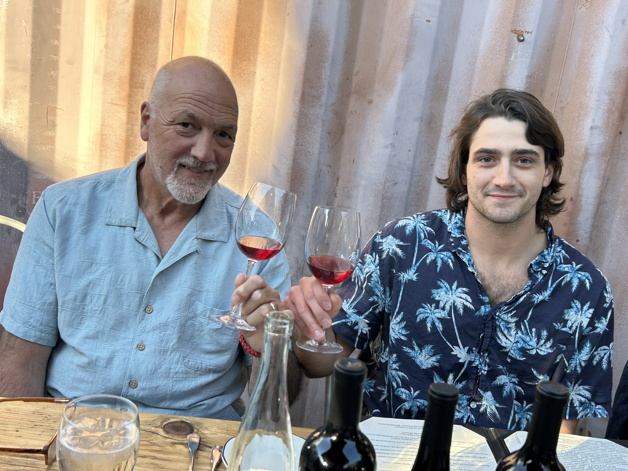 Bob and Xavier Celestino, winemakers